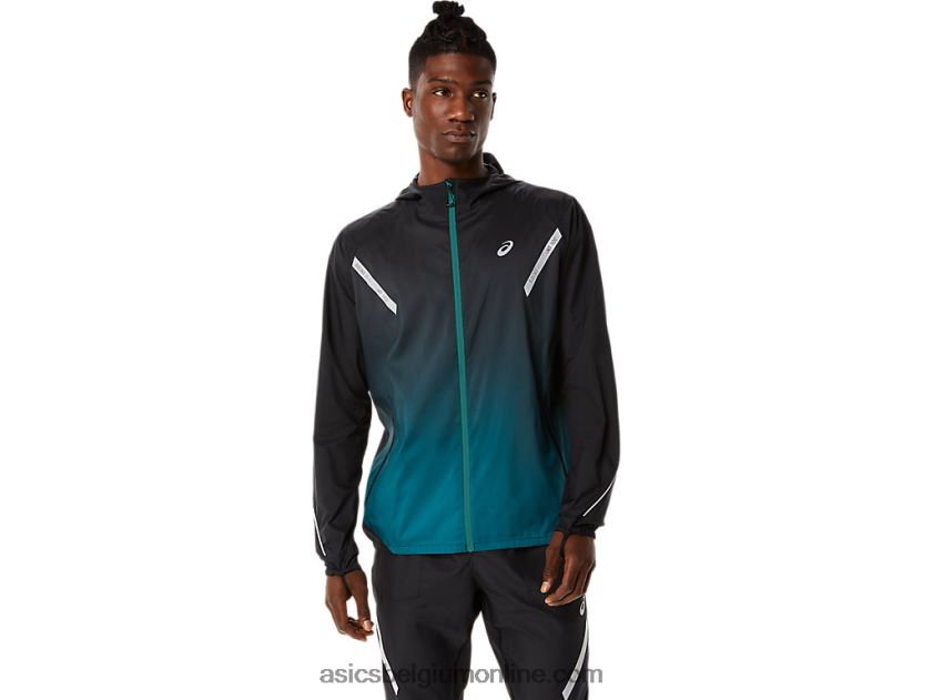 heren lite-wedstrijdjas V6HXR2832 performance zwart/fluweel grenen Asics