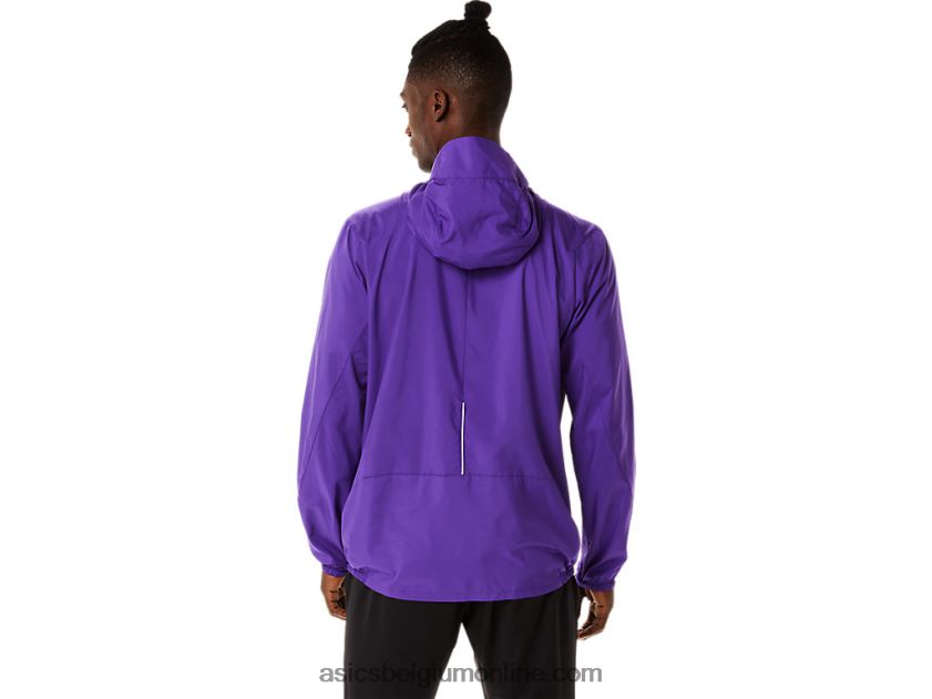 heren lite-wedstrijdjas V6HXR2855 druivenjam/performance zwart Asics