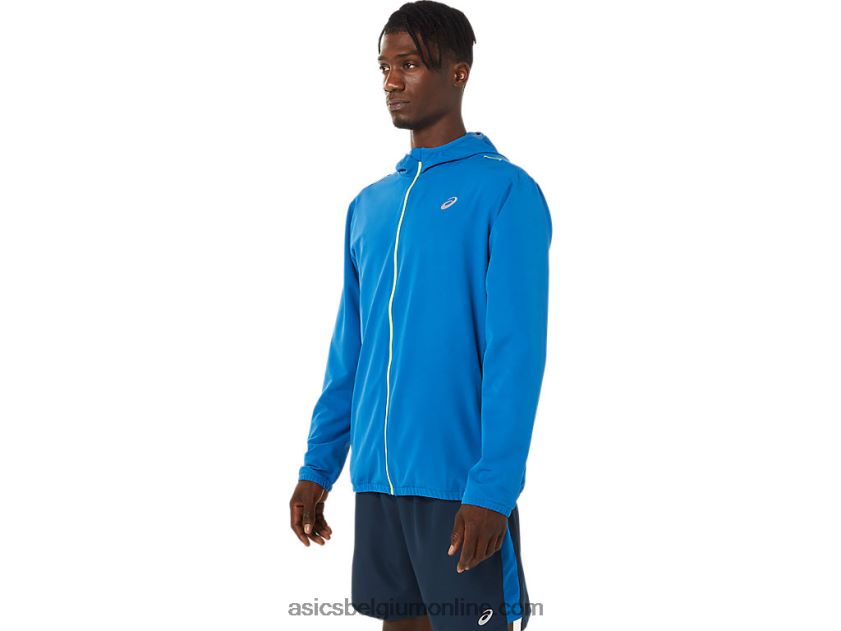 kant-en-klare jas voor heren V6HXR21400 meer drive/hazard groen Asics