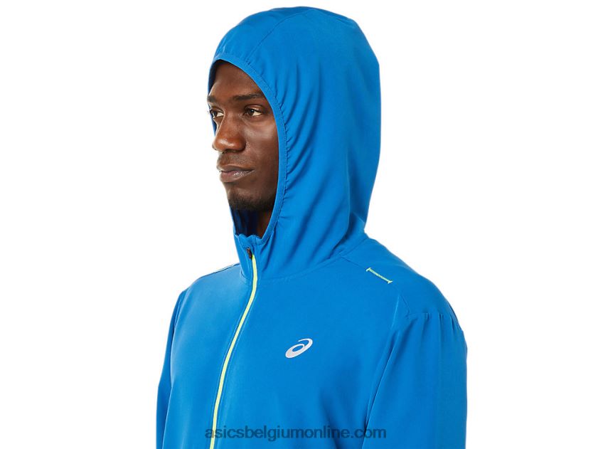 kant-en-klare jas voor heren V6HXR21400 meer drive/hazard groen Asics