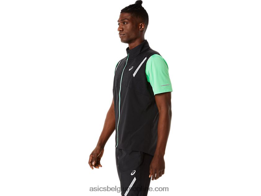 lite-showvest voor heren V6HXR2884 prestaties zwarte heide Asics