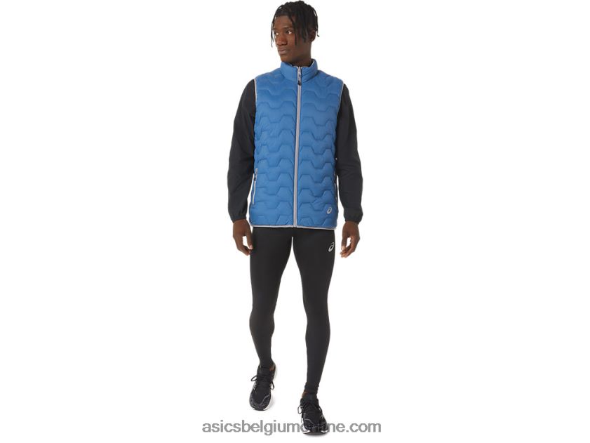 m omgekeerd insvest V6HXR2888 azuur/bladrots Asics