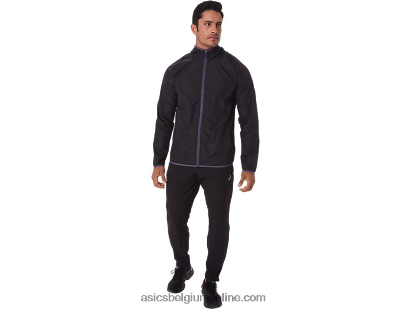 opvouwbare jas voor heren V6HXR21793 prestatie zwart Asics
