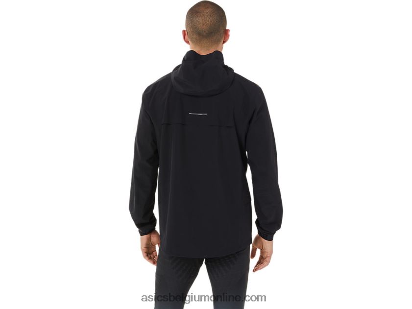 versnelde waterdichte 2.0-jas voor heren V6HXR21353 prestatie zwart Asics
