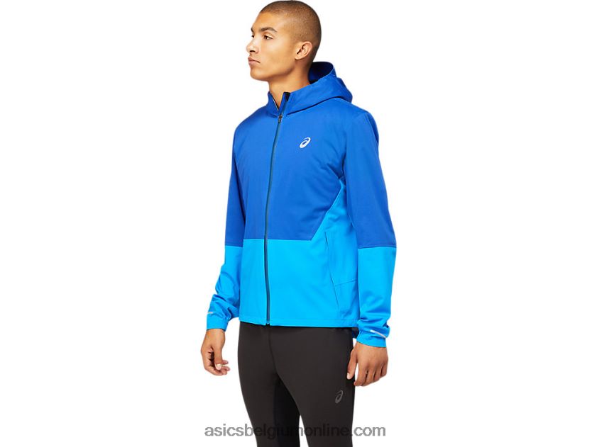 versnelde winterjas voor heren V6HXR21615 monaco blauw/elektrisch blauw Asics