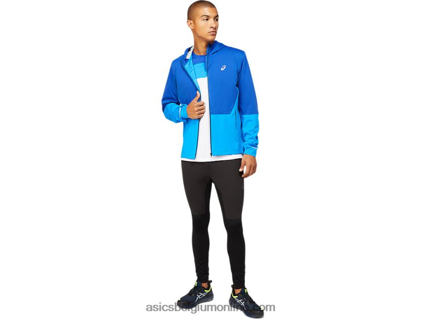 versnelde winterjas voor heren V6HXR21615 monaco blauw/elektrisch blauw Asics
