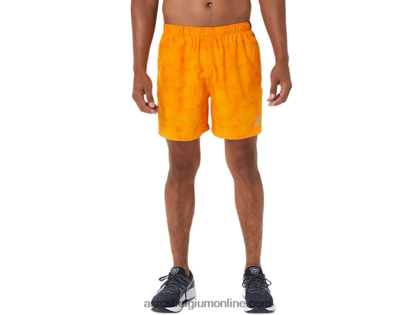 5in pr lyte short voor heren V6HXR21039 tie-dye amber Asics