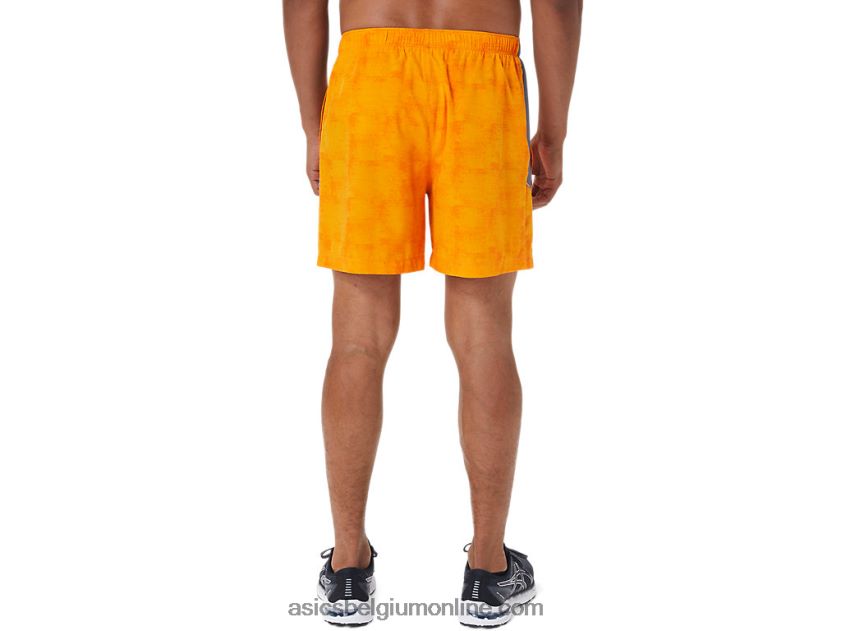 5in pr lyte short voor heren V6HXR21039 tie-dye amber Asics