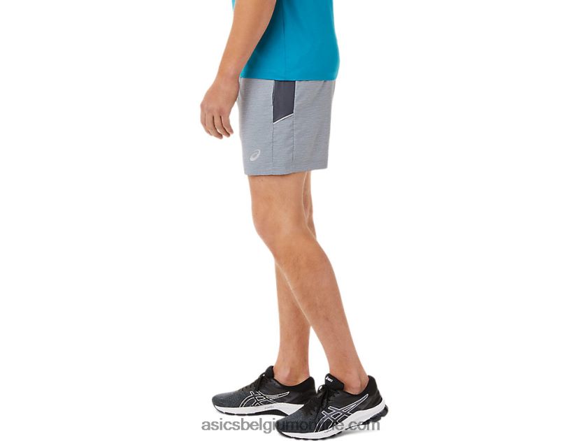 5in pr lyte short voor heren V6HXR22038 blad rock spacedye print/grijs Asics