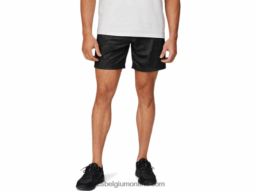 7in gebreide trainingsshort voor heren V6HXR21779 prestatie zwart Asics