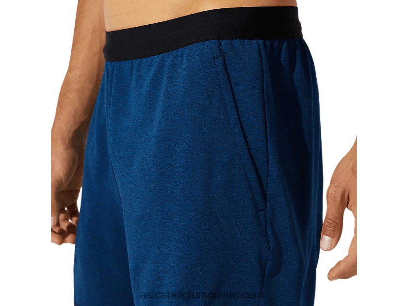 7in gebreide trainingsshort voor heren V6HXR21891 franse blauwe heide Asics