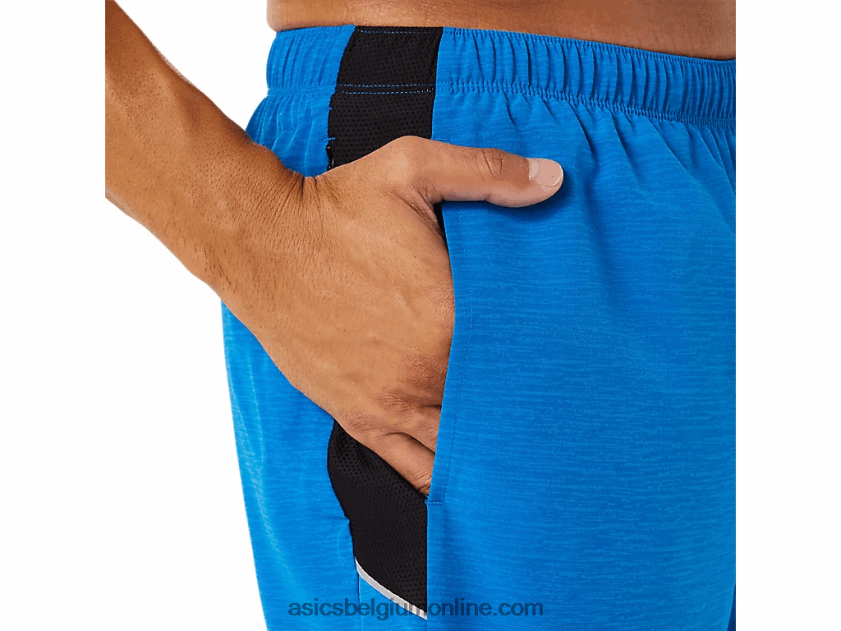 7in pr lyte short voor heren V6HXR21809 elektrisch blauwe spacedye Asics