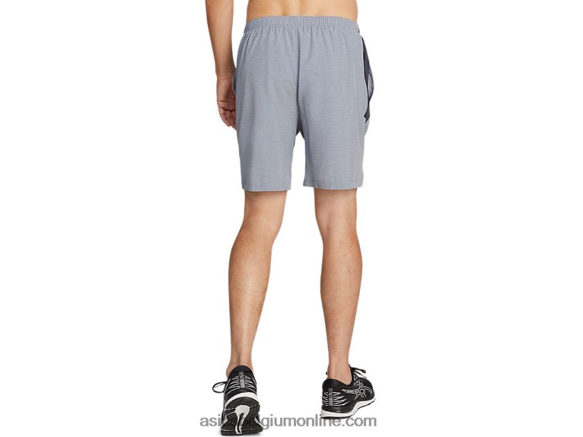 7in pr lyte short voor heren V6HXR22053 blad rock spacedye print/grijs Asics