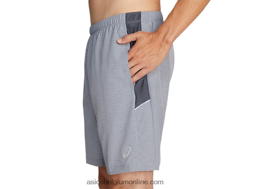7in pr lyte short voor heren V6HXR22053 blad rock spacedye print/grijs Asics