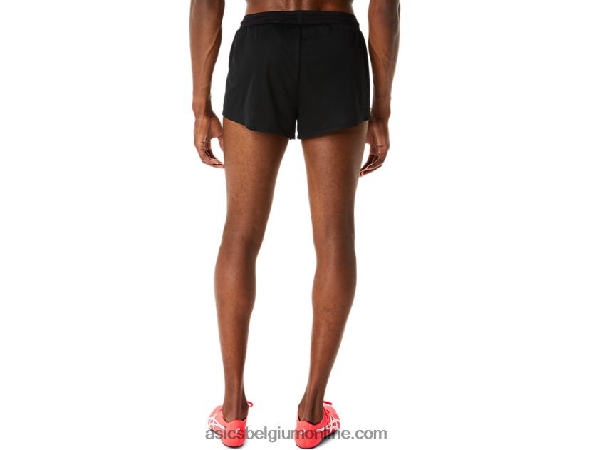actibreeze licht gebreide short voor heren V6HXR2277 prestatie zwart Asics