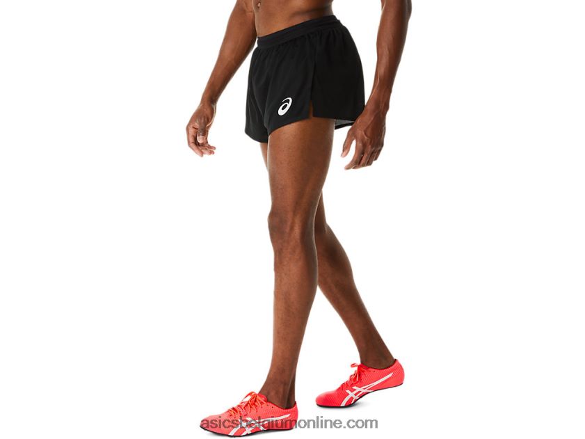 actibreeze licht gebreide short voor heren V6HXR2277 prestatie zwart Asics