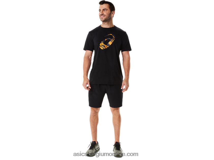 geweven short van 7 inch voor heren V6HXR2967 prestatie zwart Asics