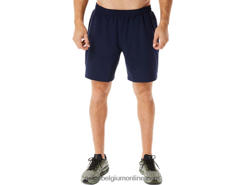 geweven short van 7 inch voor heren V6HXR2968 middernacht Asics