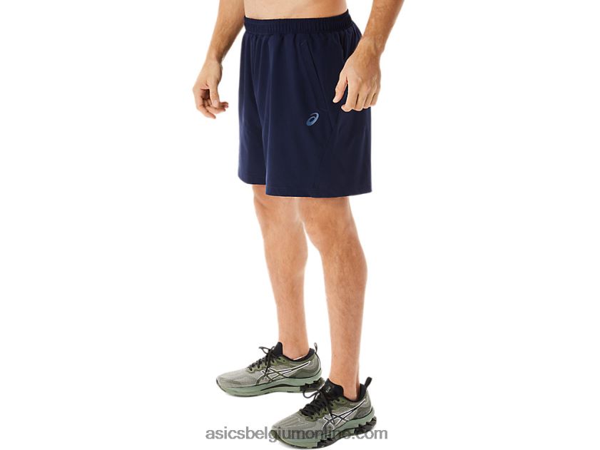 geweven short van 7 inch voor heren V6HXR2968 middernacht Asics