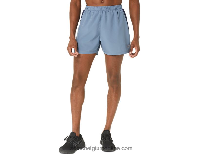 heren 5in pr lyte short 2.0 V6HXR233 staal blauw Asics