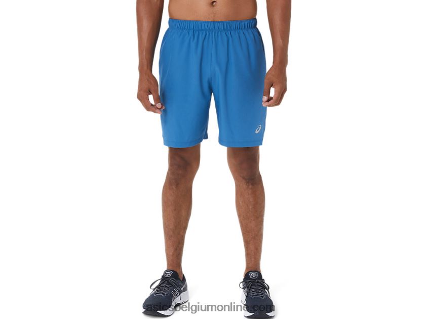 heren 7in 2 in 1 short V6HXR21133 azuur/draaggrijs Asics