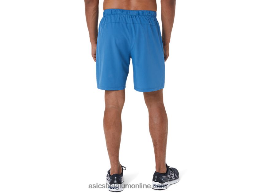 heren 7in 2 in 1 short V6HXR21133 azuur/draaggrijs Asics