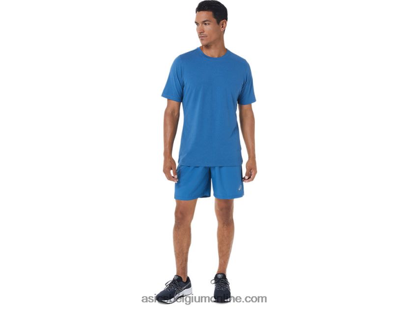 heren 7in 2 in 1 short V6HXR21133 azuur/draaggrijs Asics