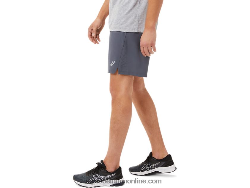 heren 7in 2 in 1 short V6HXR21904 bagagedrager grijs/performance zwart Asics