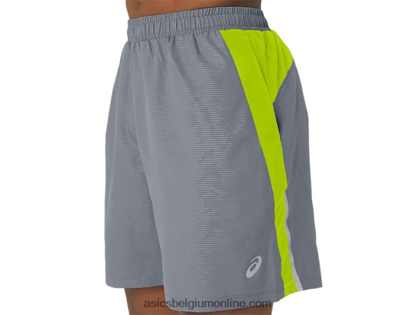 heren 7in pr lyte short 2.0 V6HXR2291 bladsteen/limoenschil Asics