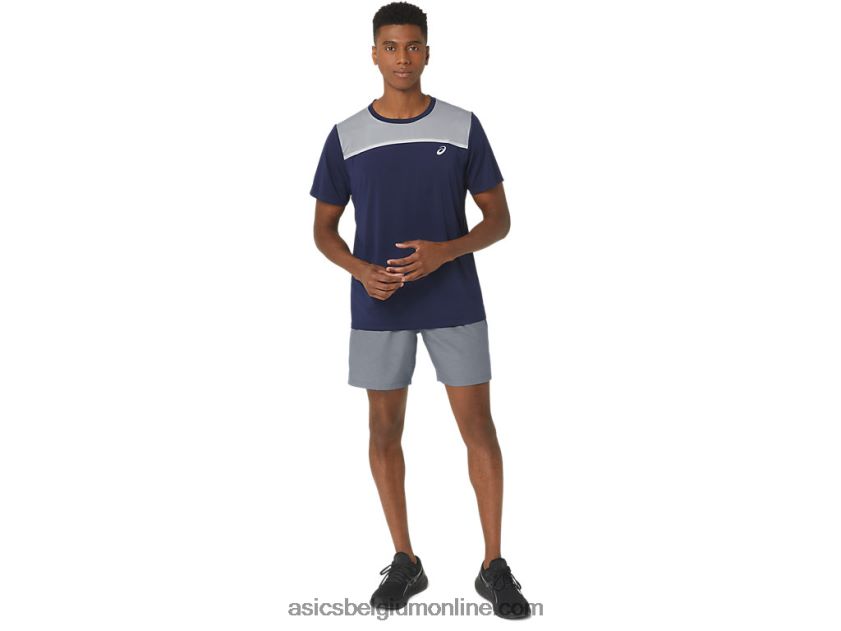 heren 7in pr lyte short 2.0 V6HXR2291 bladsteen/limoenschil Asics