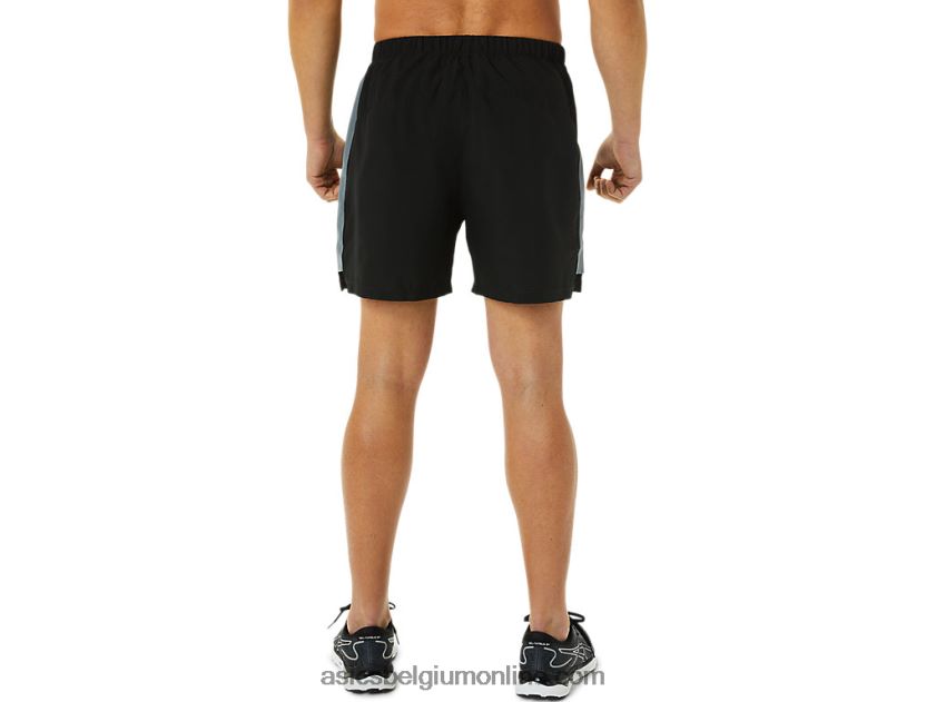 heren ready set 5 in het kort V6HXR2937 prestatie zwart Asics