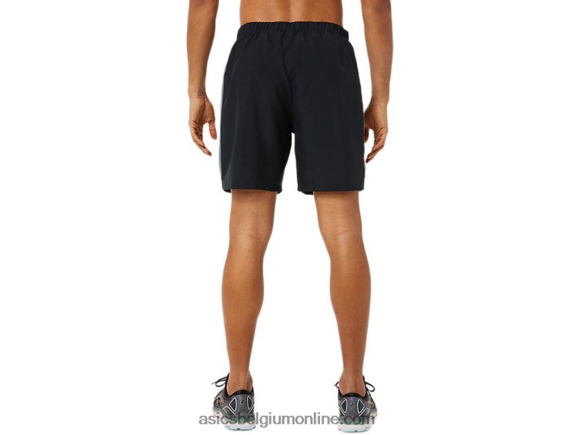 heren ready-set 7in het kort V6HXR2917 prestatie zwart Asics