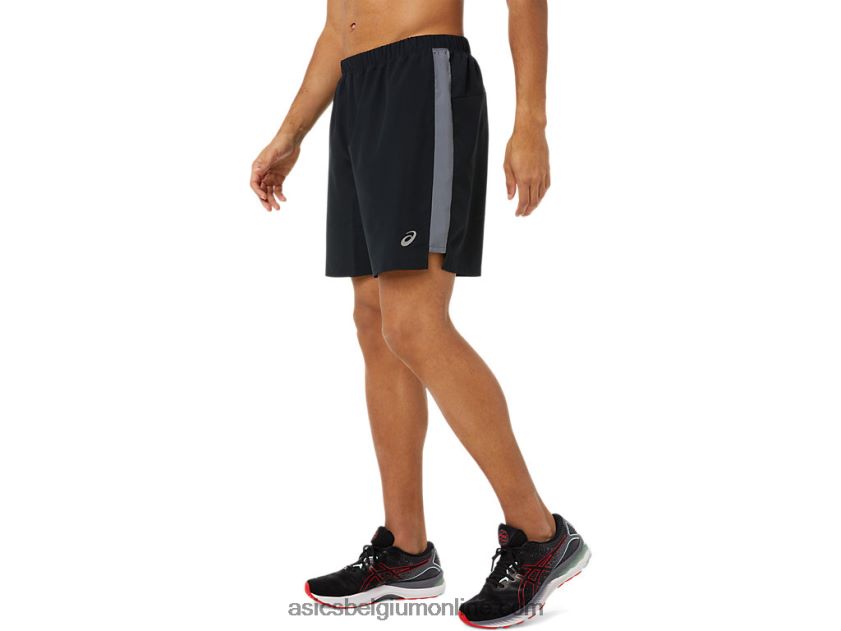 heren ready-set 7in het kort V6HXR2917 prestatie zwart Asics