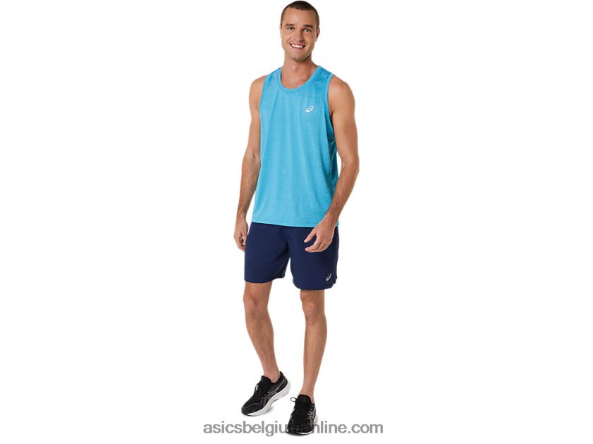 heren ready-set 9in het kort V6HXR2216 Indigo blauw Asics