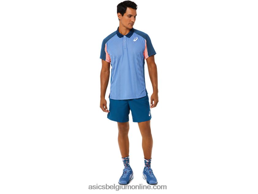 heren wedstrijd 7 in het kort V6HXR21491 licht indigo Asics