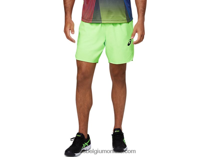 heren wedstrijd 7 in het kort V6HXR21817 groene gekko Asics