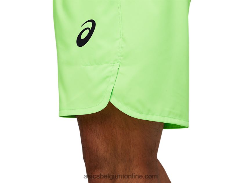 heren wedstrijd 7 in het kort V6HXR21817 groene gekko Asics