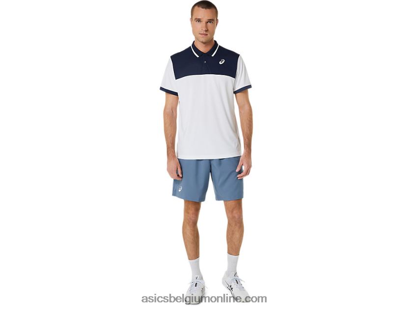 herenbaan 9 kortom V6HXR2199 staal blauw Asics