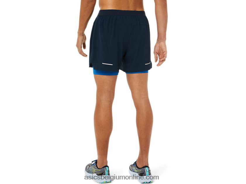 herenweg 2-n-1 5 kortom V6HXR21534 franse blue/lake drive Asics
