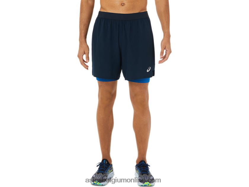 herenweg 2-n-1 7 kortom V6HXR21478 franse blue/lake drive Asics
