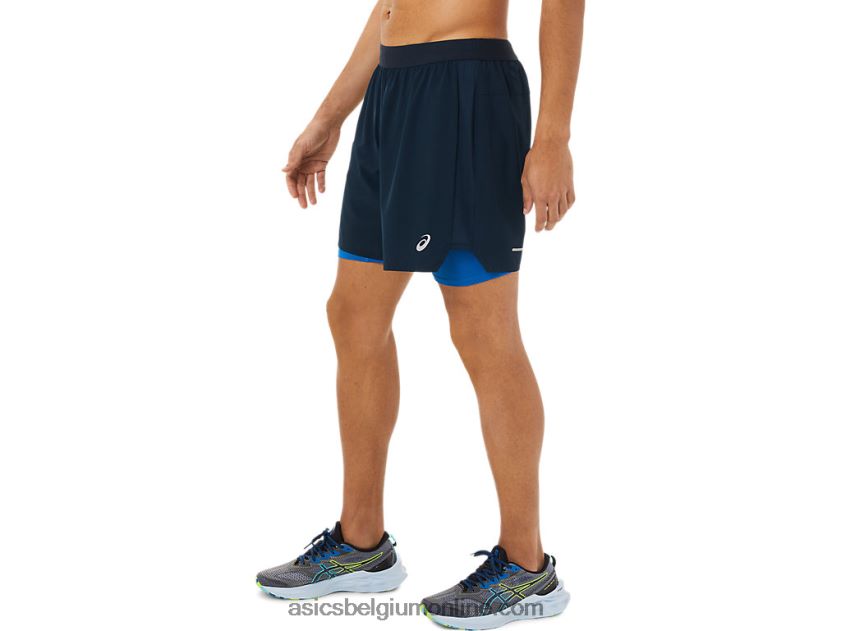 herenweg 2-n-1 7 kortom V6HXR21478 franse blue/lake drive Asics
