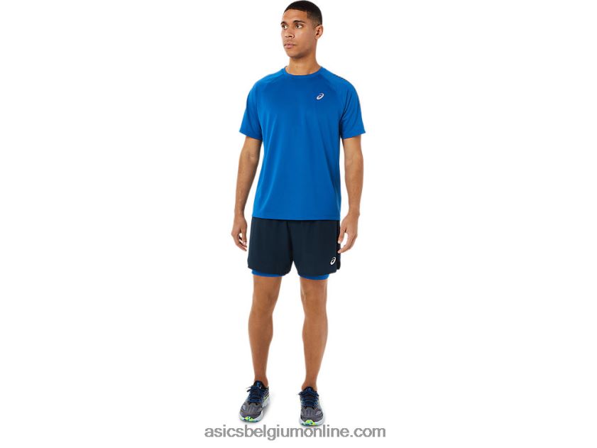herenweg 2-n-1 7 kortom V6HXR21478 franse blue/lake drive Asics
