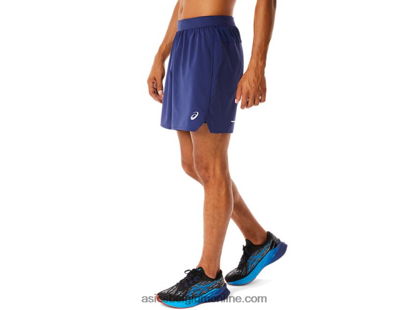herenweg 2-n-1 7 kortom V6HXR2462 Indigo blauw Asics