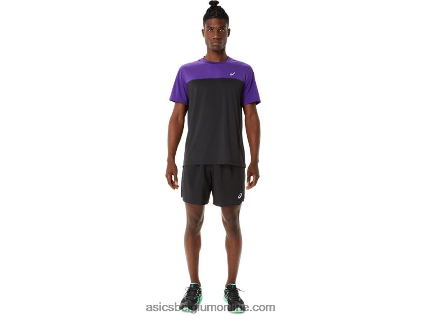herenweg 2-n-1 7 kortom V6HXR2893 performance zwart/druivenjam Asics