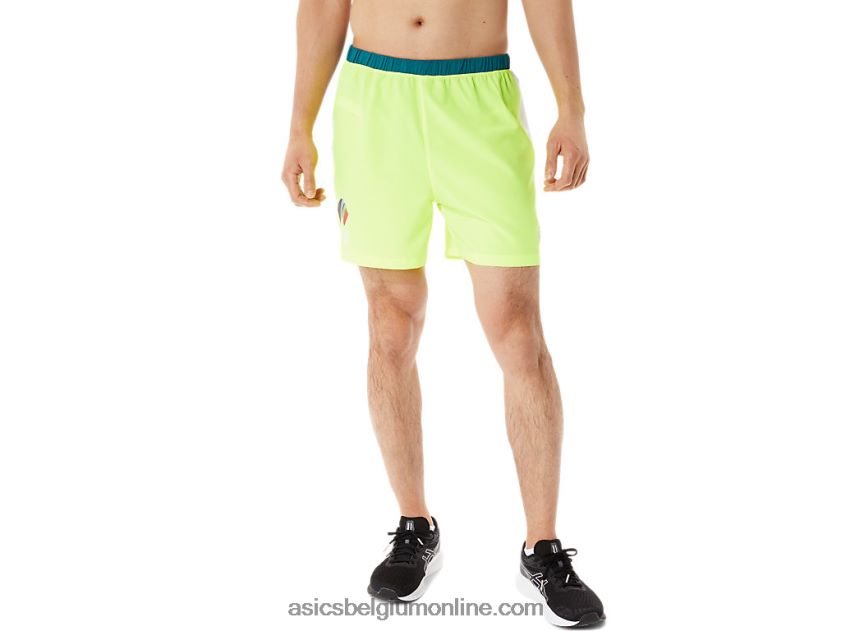 kant-en-klare 5-inch korte colourblock-wch V6HXR21285 multi Asics
