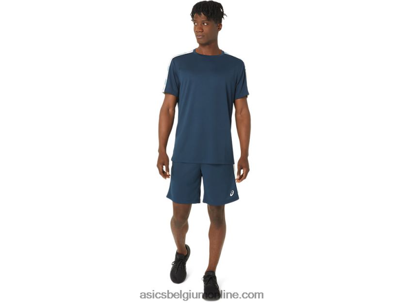 kort trainen V6HXR294 franse blauw/polaire tint Asics