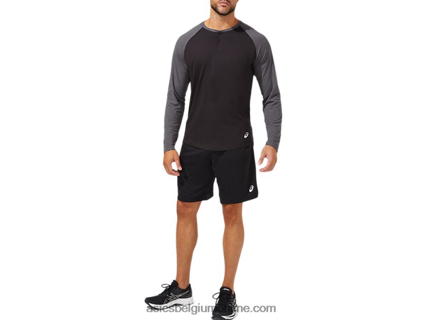 korte broek van 10 inch voor heren V6HXR22091 prestatie zwart Asics