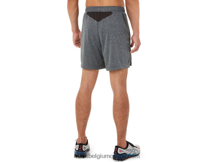 korte broek van 7 inch voor heren V6HXR21440 drager grijze heide Asics