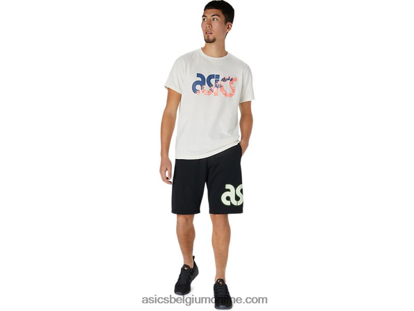korte heren V6HXR21735 prestatie zwart Asics