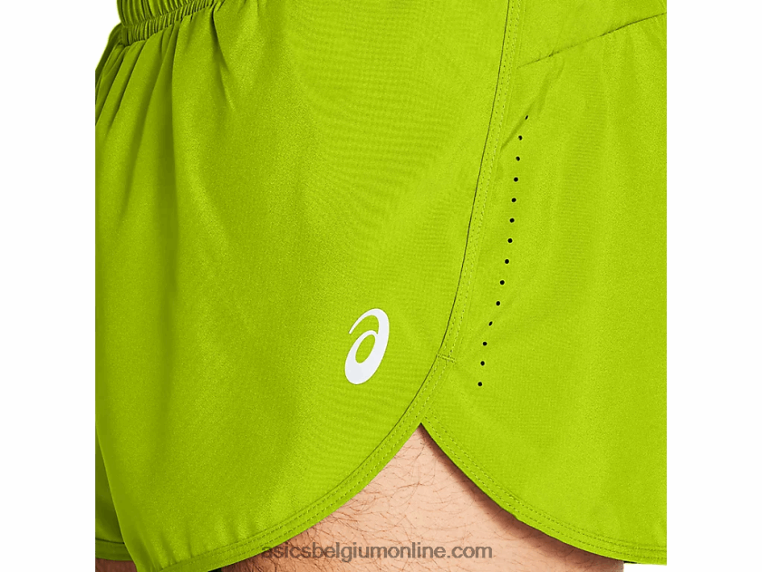 mannen split short V6HXR21707 limoenschil Asics